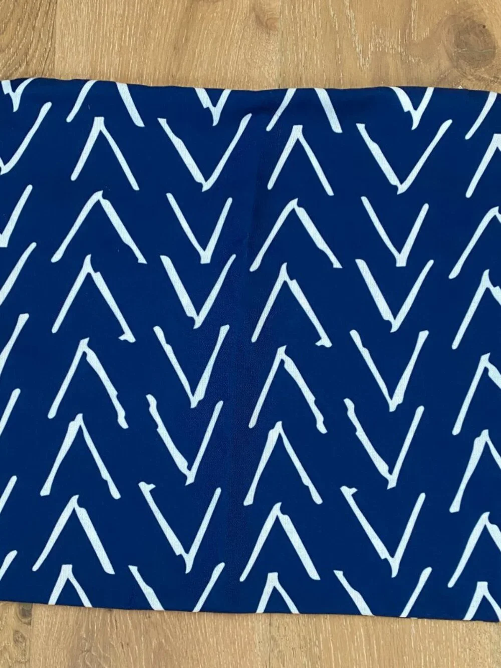 Navy Blue Outdoor Indoor Throw Pillow Cover 18x18